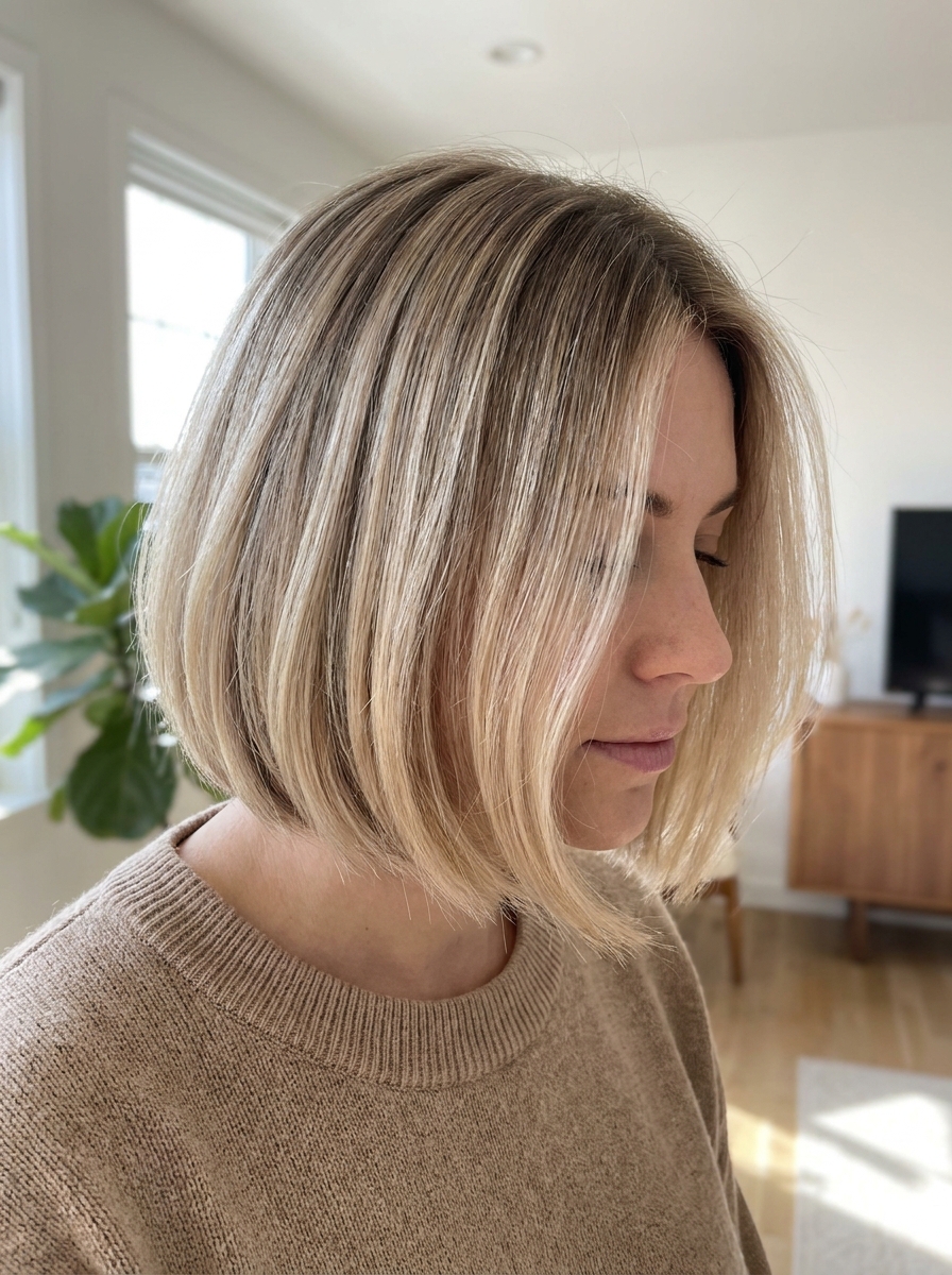 Root Shadow Blonde Bob als Kurze Blonde Bob Frisuren Inspiration 2026